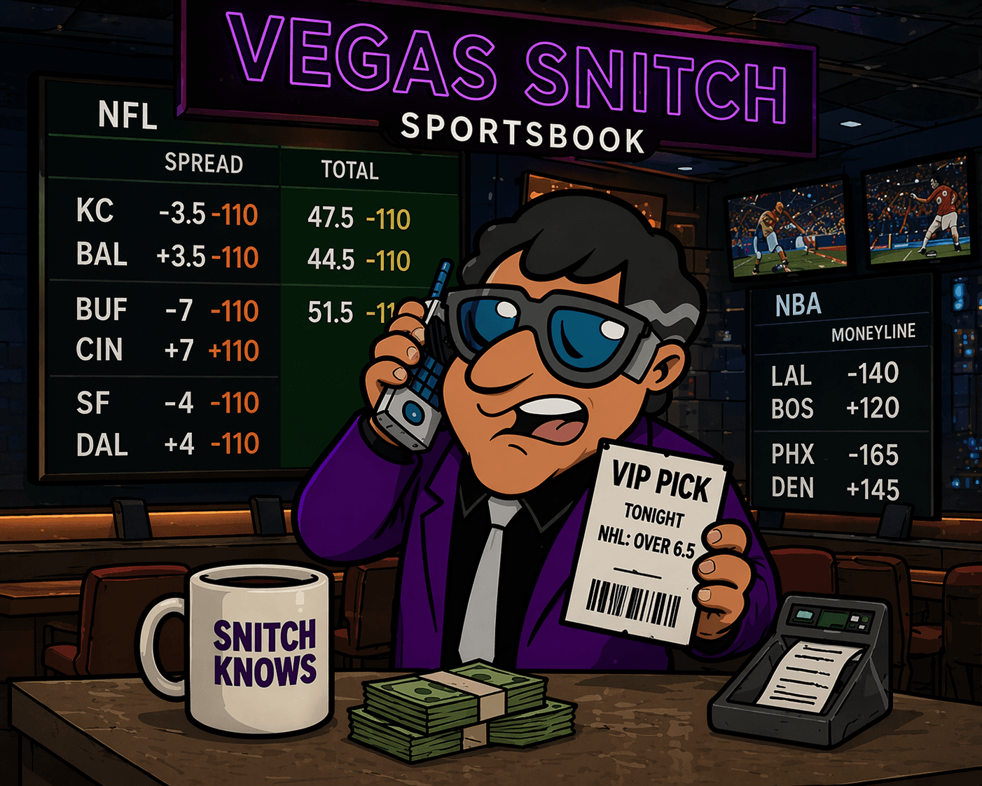 Vegas Snitch VIP Picks